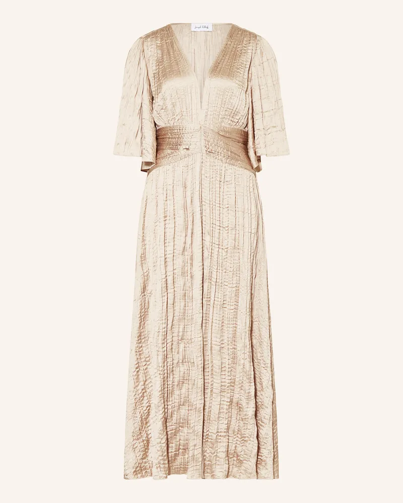 Joseph Ribkoff Satinkleid Beige