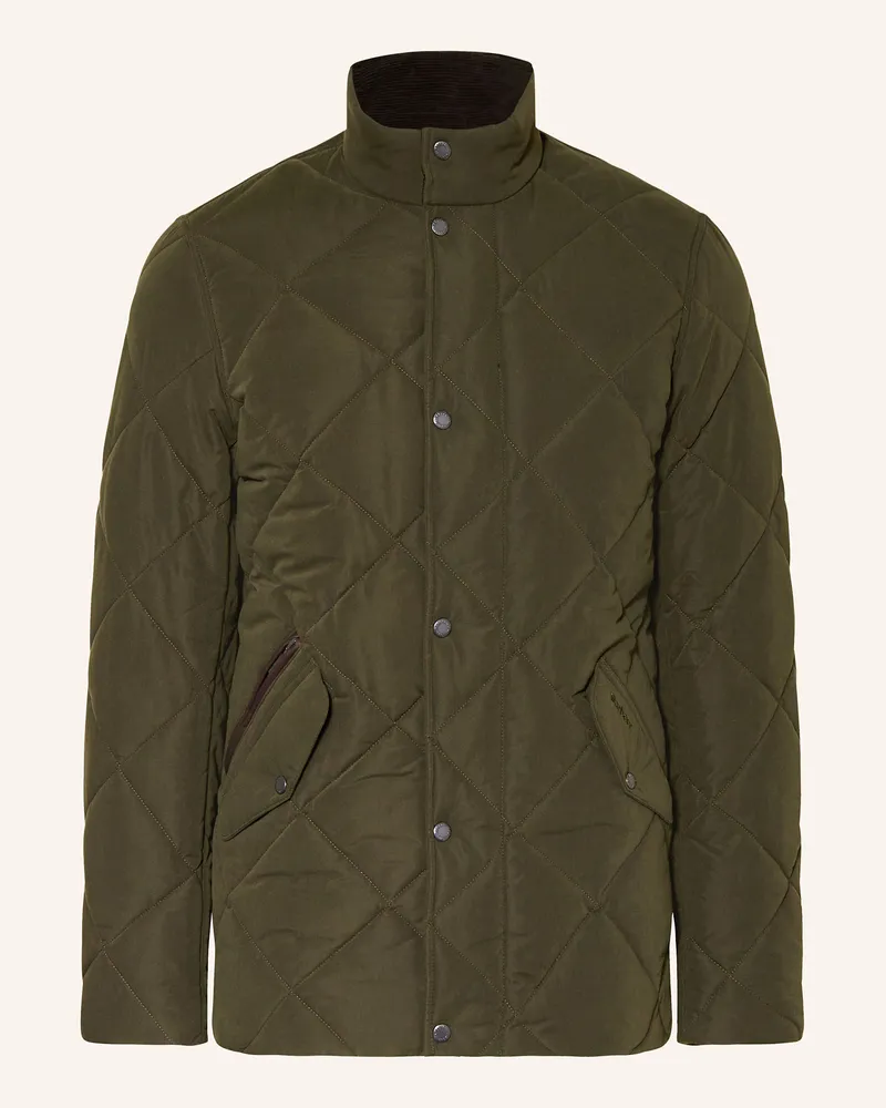 Barbour Steppjacke gruen Dunkelgrün