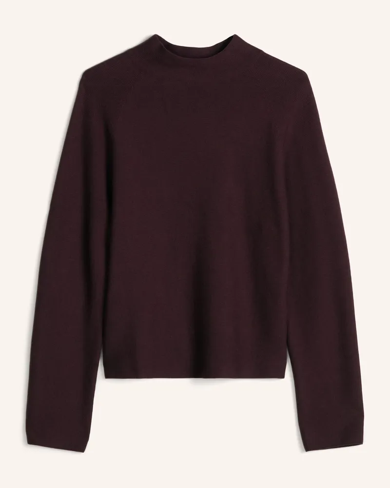 Marc O'Polo Seamless-Pullover rot Rot