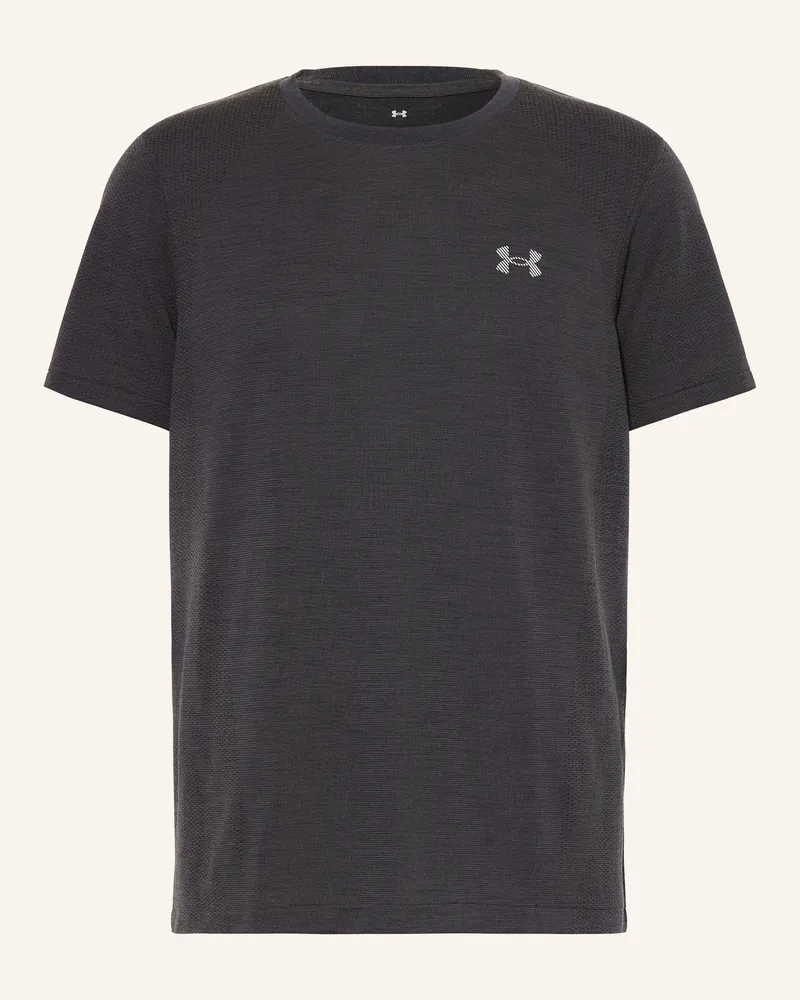 Under Armour Funktionsshirt Ua Wool Run schwarz Dunkelgrau