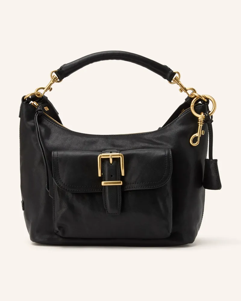 Marc O'Polo Schultertasche schwarz Schwarz