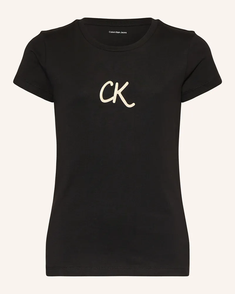 Calvin Klein T-Shirt Schwarz