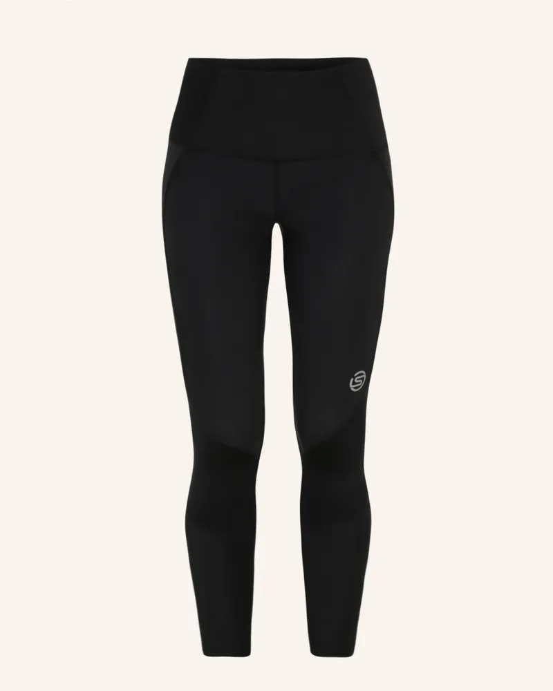 Skins Lauftights s3 Skyscraper schwarz Schwarz