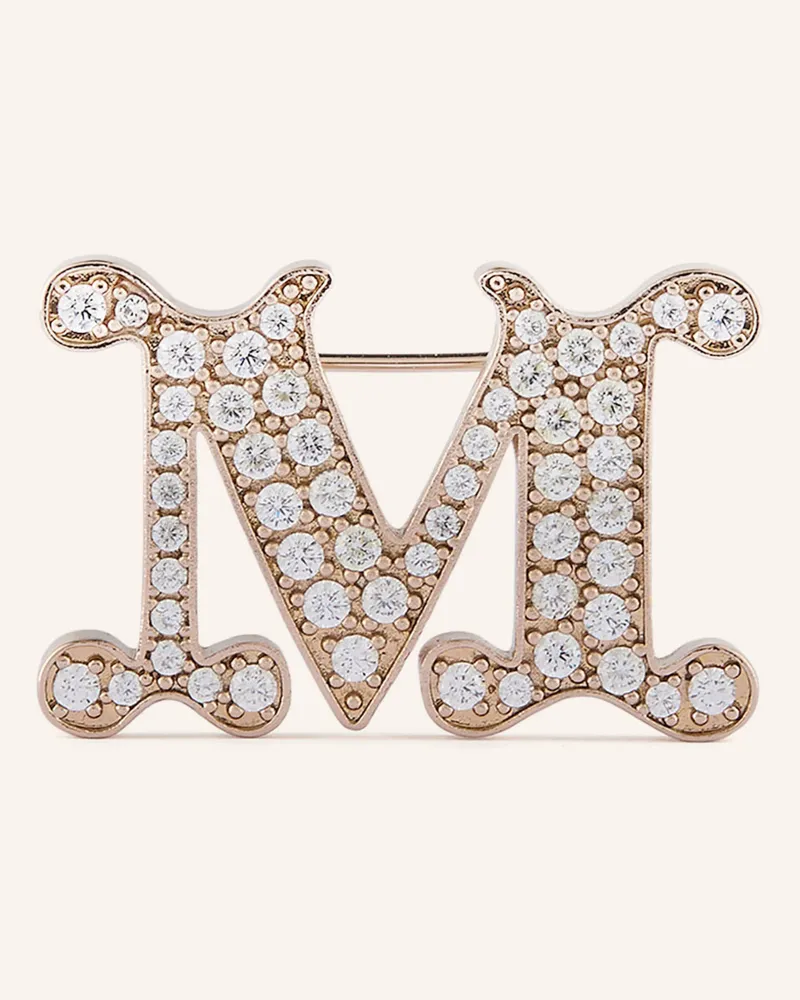Max Mara Brosche Facella gold Gold