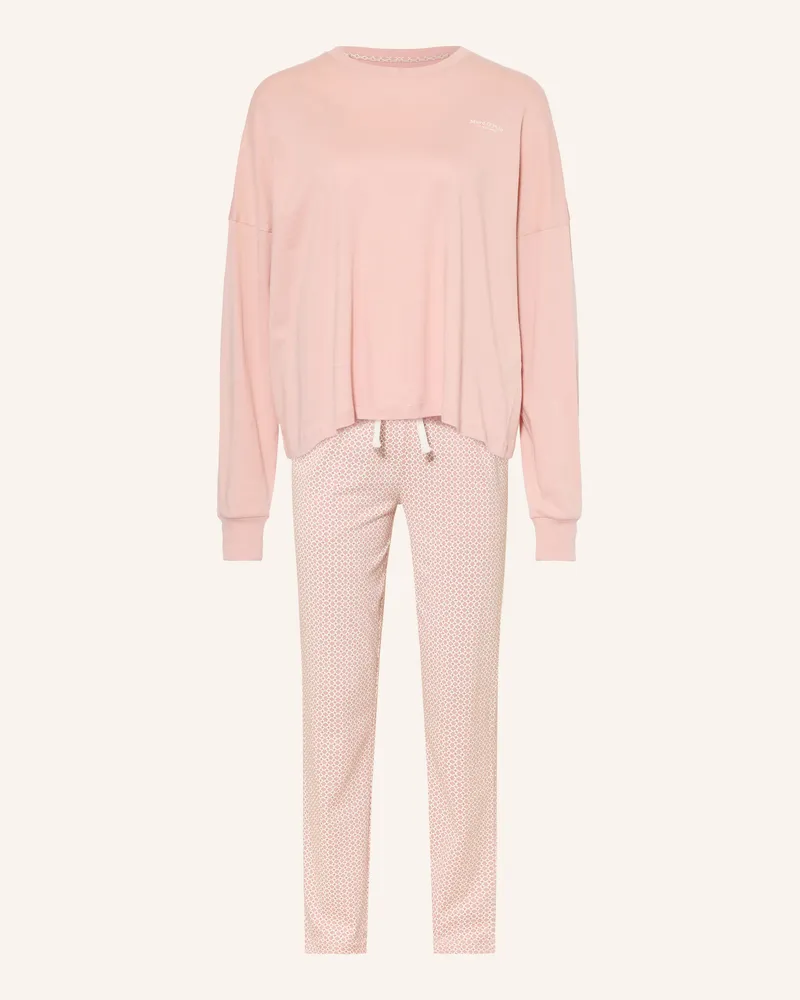 Marc O'Polo Schlafanzug rosa Rosa