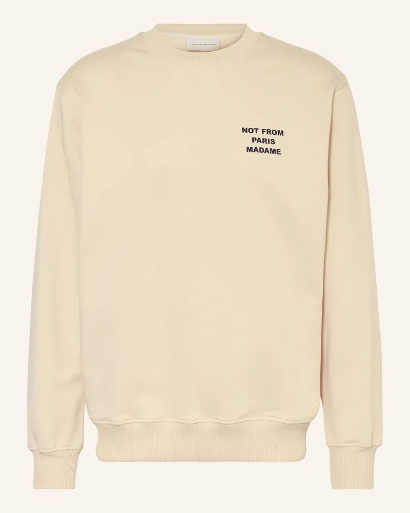 Drôle de Monsieur Sweatshirt Hellbraun