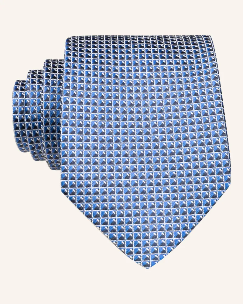 Olymp Krawatte blau Blau