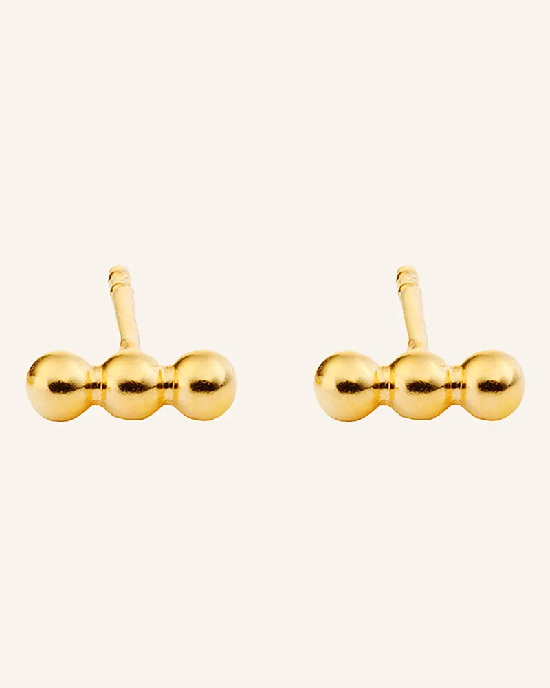 Ariane Ernst Ohrstecker Three’S Party Mini Studs gold Gold