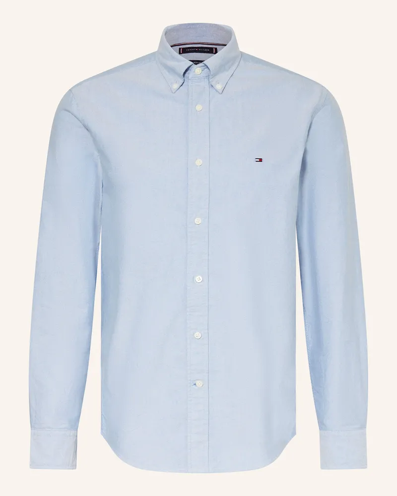 Tommy Hilfiger Oxfordhemd Regular Fit blau Hellblau