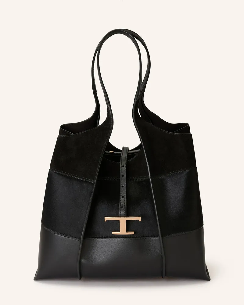 TOD'S Shopper Schwarz