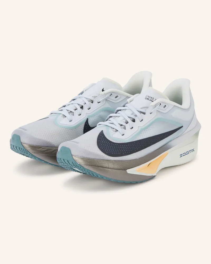 Nike Laufschuhe Zoom Fly 6 silber Hellgrau