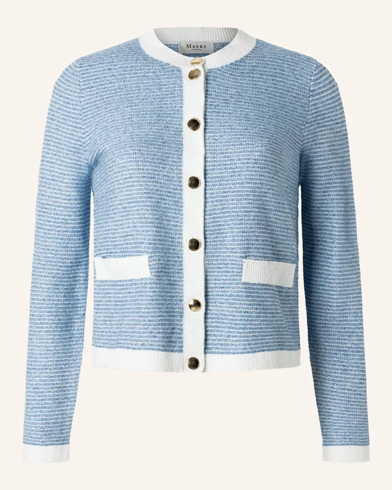 Maerz Strickjacke blau Blau
