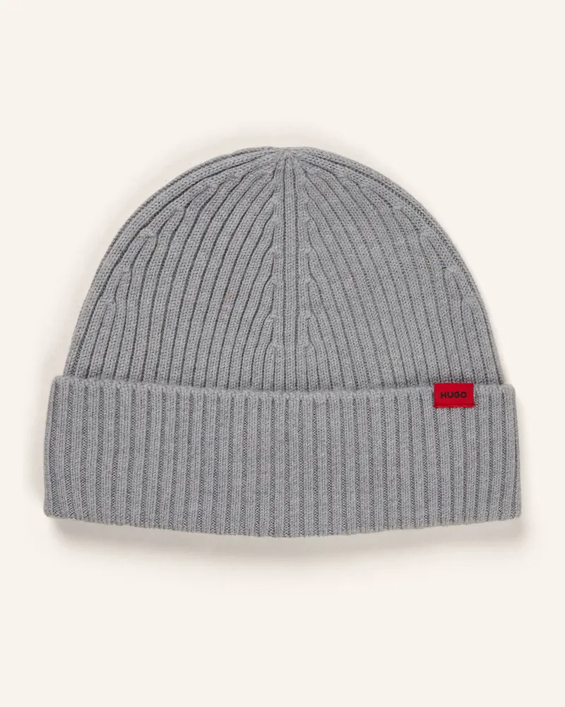 HUGO BOSS Mütze Xola grau Hellgrau