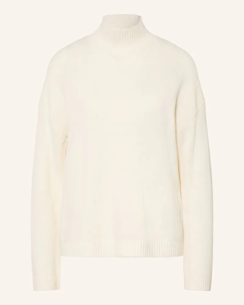 Selected Pullover Mit Cashmere weiss Ecru