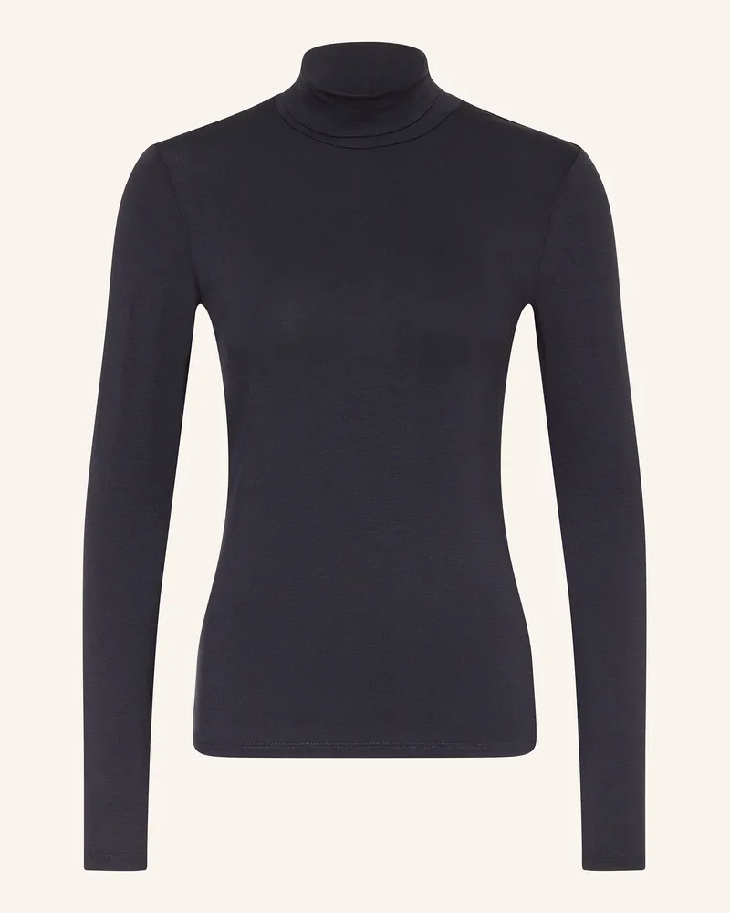 Max Mara Longsleeve Multif blau Dunkelblau