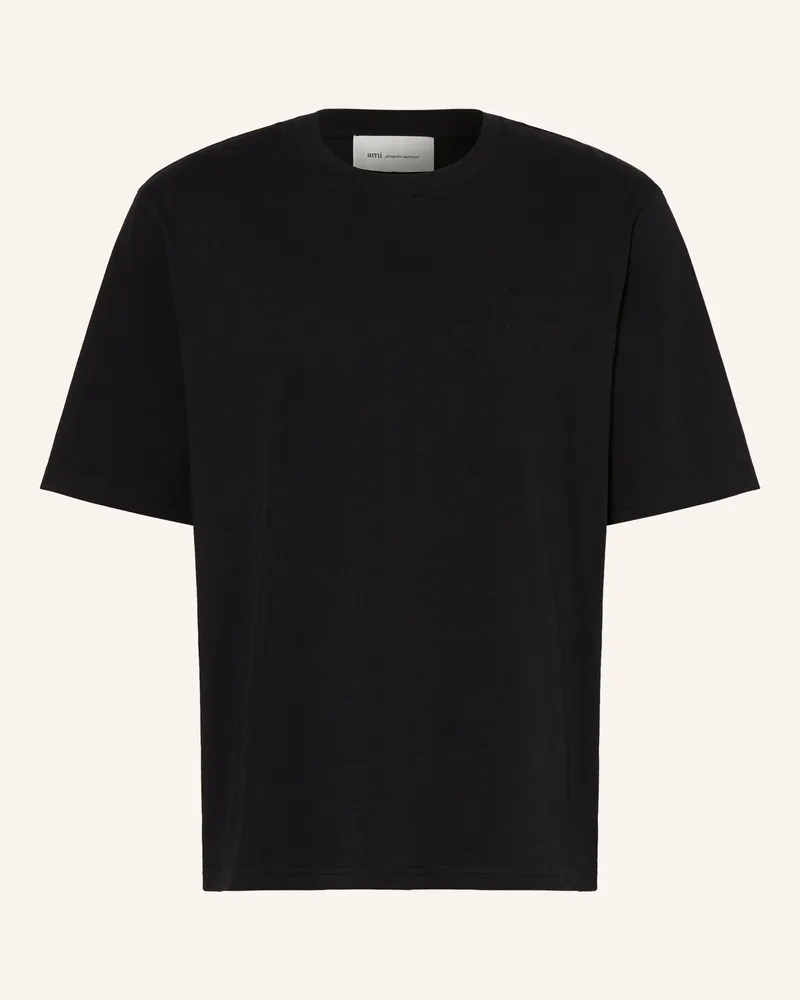 AMI Paris T-Shirt schwarz Schwarz
