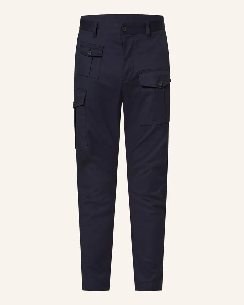 Dsquared2 Cargohose Sexy Cargo Fit Blau