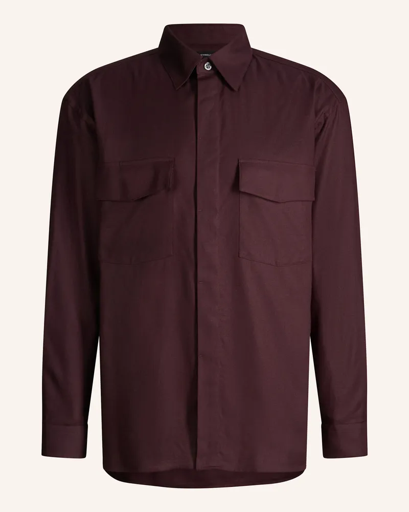 Strellson Casual-Hemd rot Dunkelrot