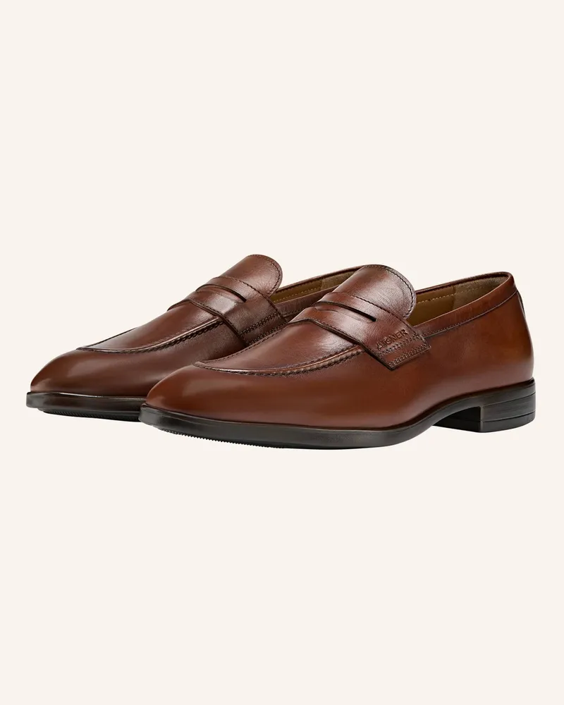 Aigner penny loafer MORRIS 4A Cognac