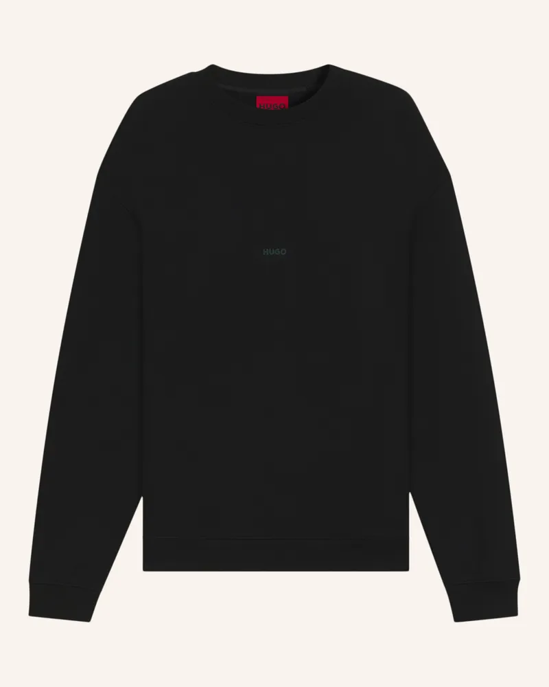 HUGO BOSS Sweatshirt DAMAZECREW Relaxed Fit Schwarz