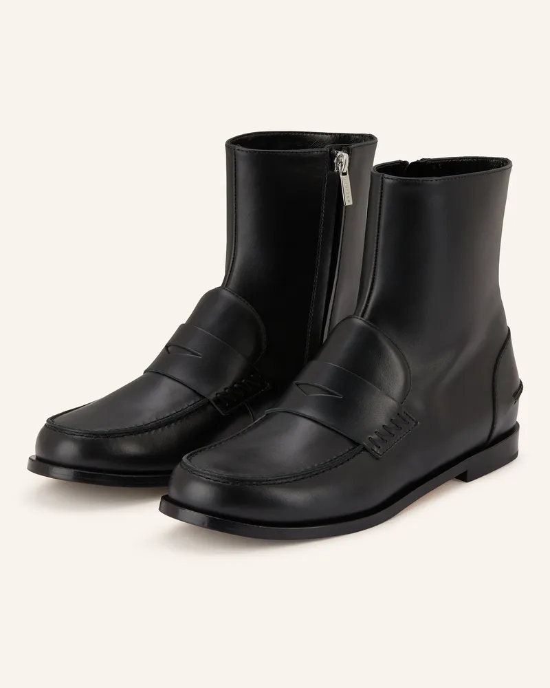 Unützer Stiefeletten schwarz Schwarz