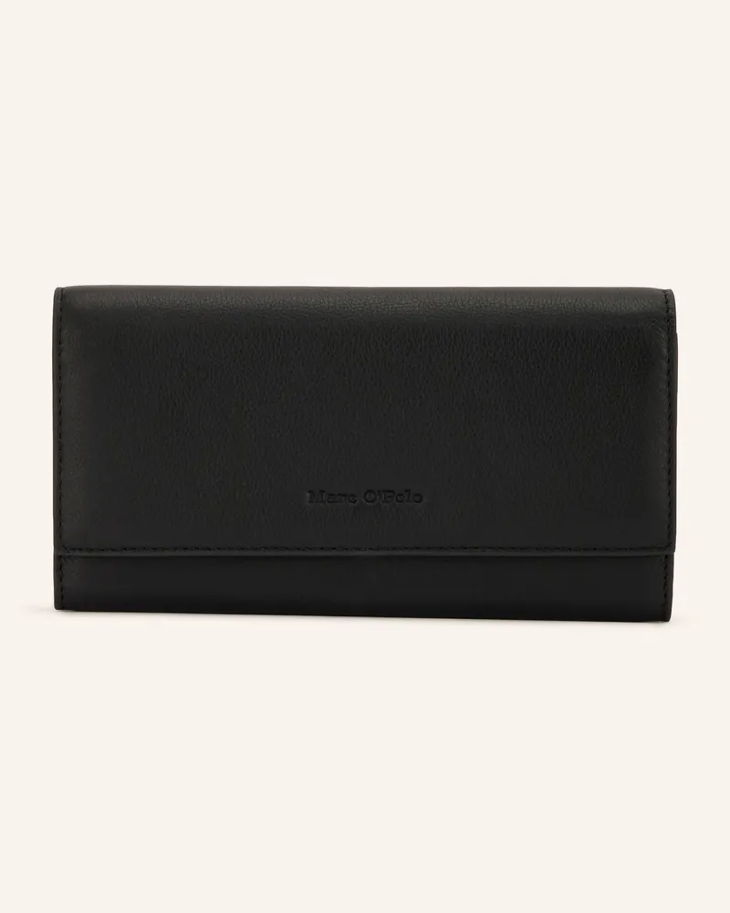 Marc O'Polo Geldbörse schwarz Schwarz
