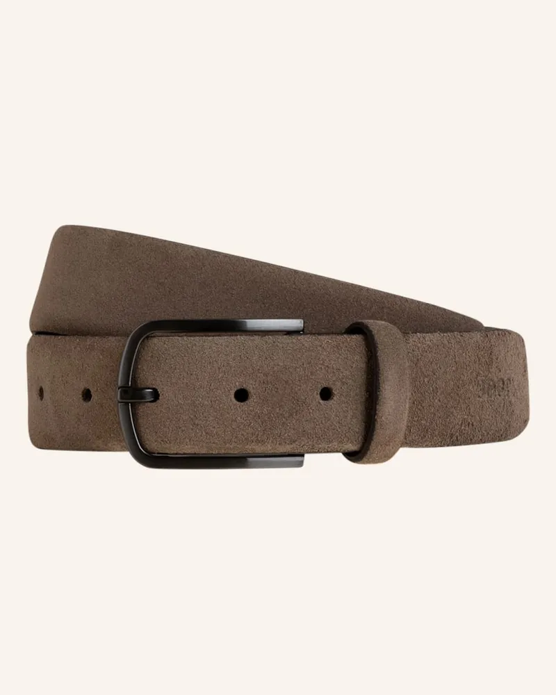 JOOP! Ledergürtel Beige