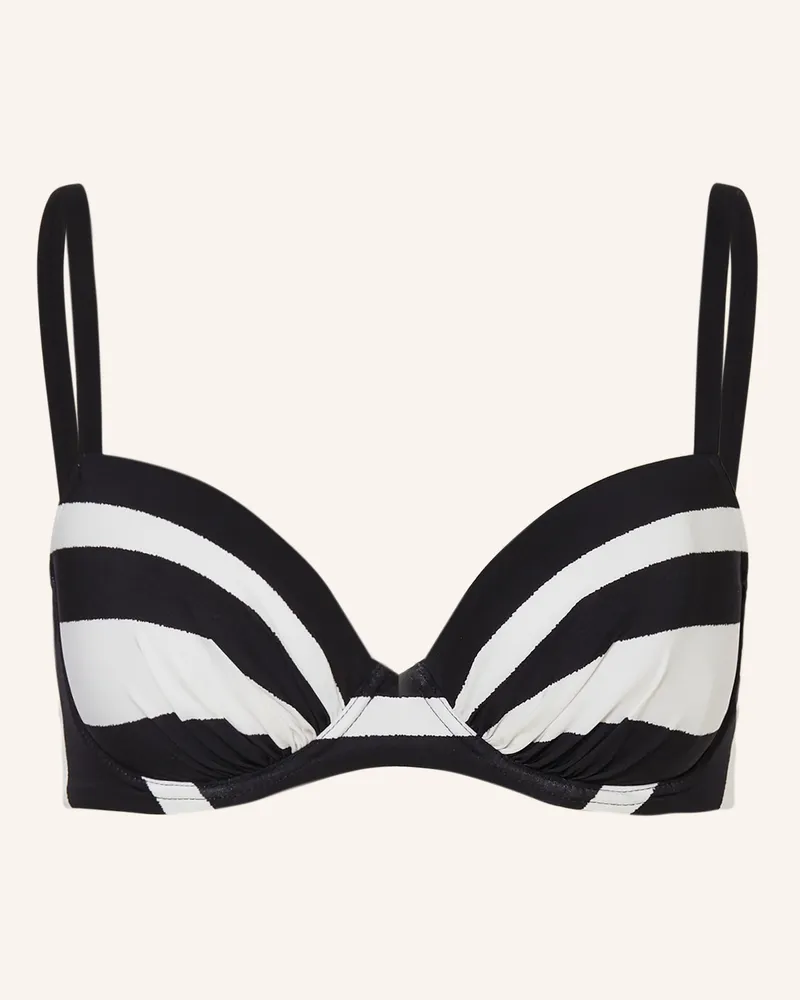 Maryan Mehlhorn Bügel-Bikini-Top Monomar schwarz Schwarz