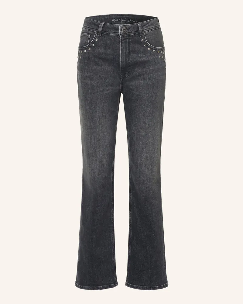 Mos Mosh Straight Jeans Mmrachel Mit Nieten grau 850