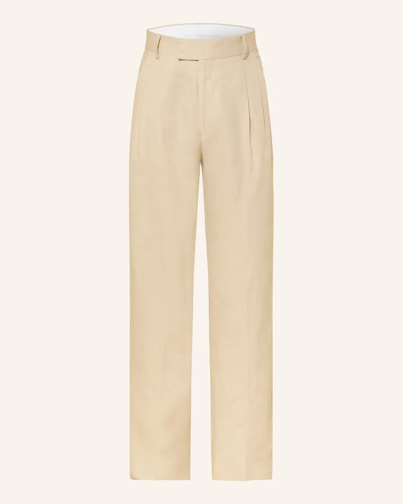 Tiger of Sweden Leinenchino Theo Regular Fit weiss Ecru