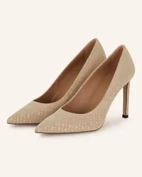 HUGO BOSS Pumps JANET - BEIGE Beige