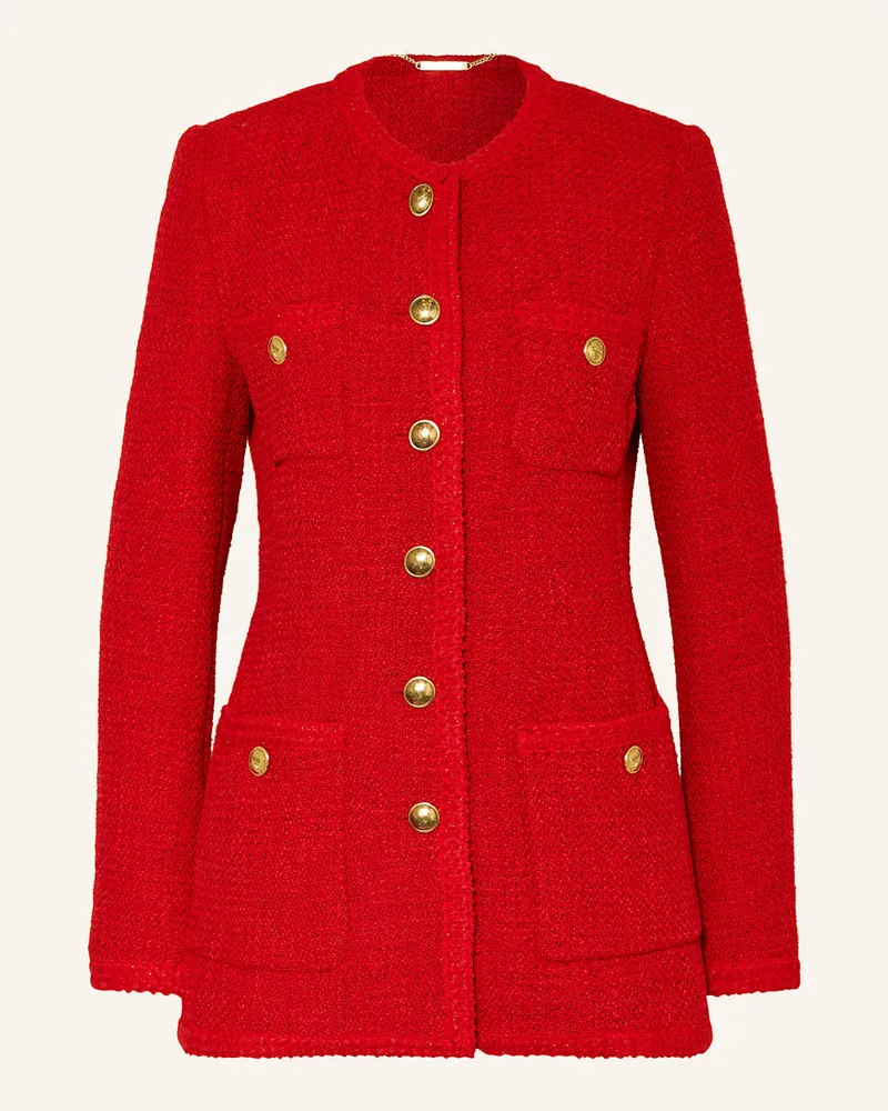 NVSCO 2107 Tweedjacke Rot