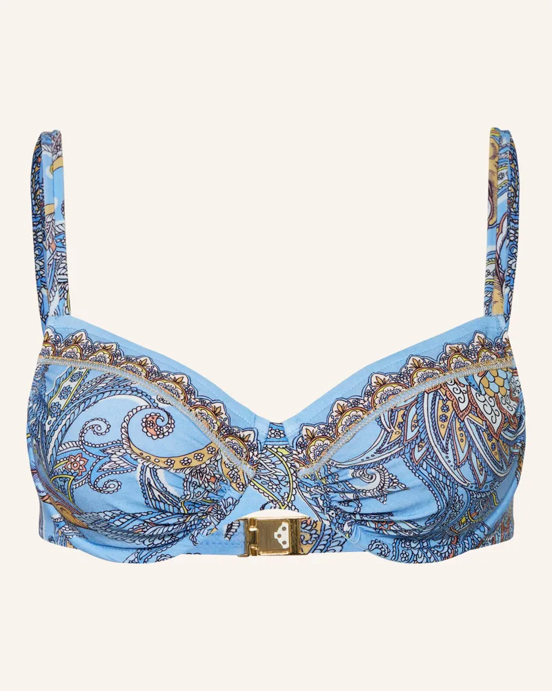 Maryan Mehlhorn Bügel-Bikini-Top MAJORELLE Blau