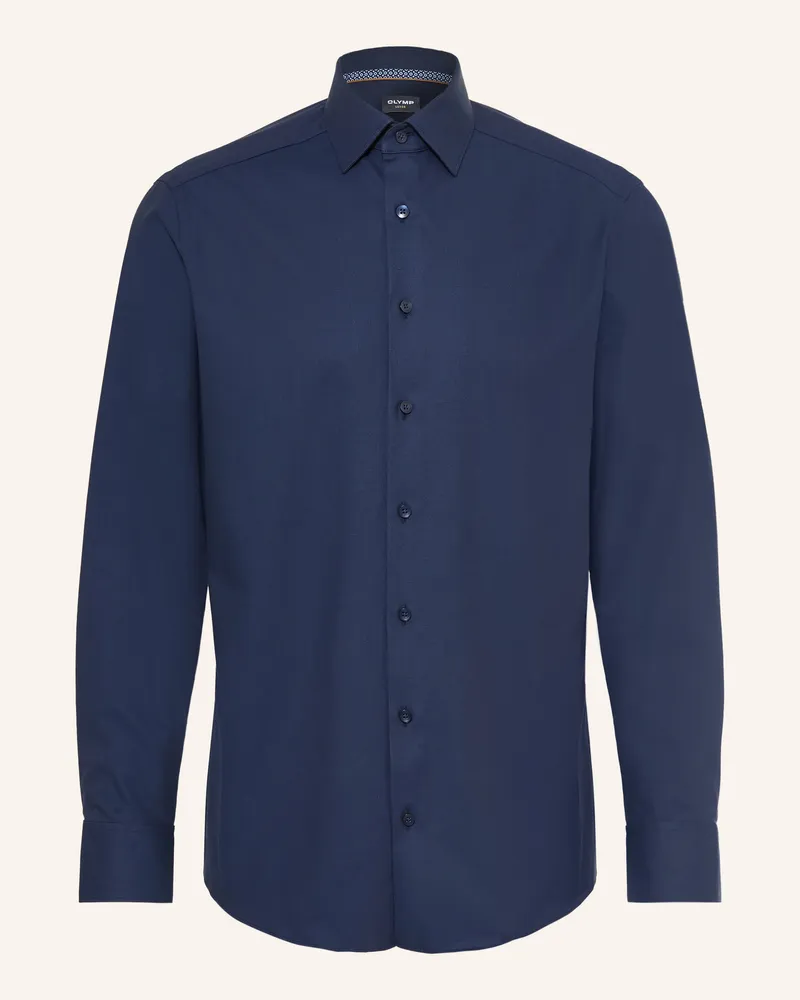 Olymp Hemd Luxor Modern Fit blau Dunkelblau