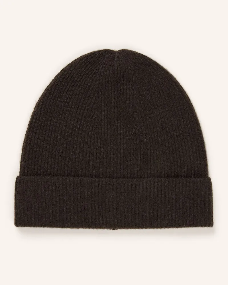 Darling Harbour Cashmere-Mütze Dunkelbraun