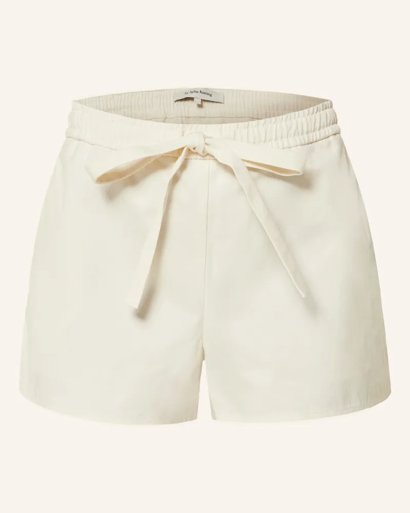 by Aylin Koenig Shorts Malea Im Jogging-Stil weiss Ecru