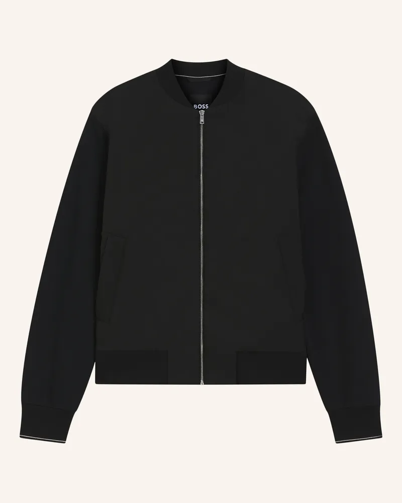 HUGO BOSS Sweatshirt C-Skiles 55 Regular Fit schwarz Schwarz