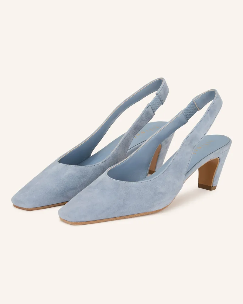 lilienfels Slingpumps Blau