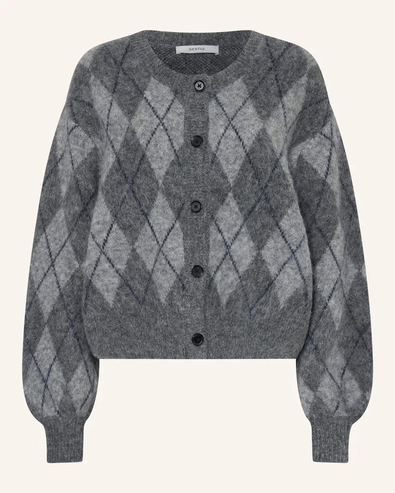 Gestuz Strickjacke GZSASI aus Alpaka Grau