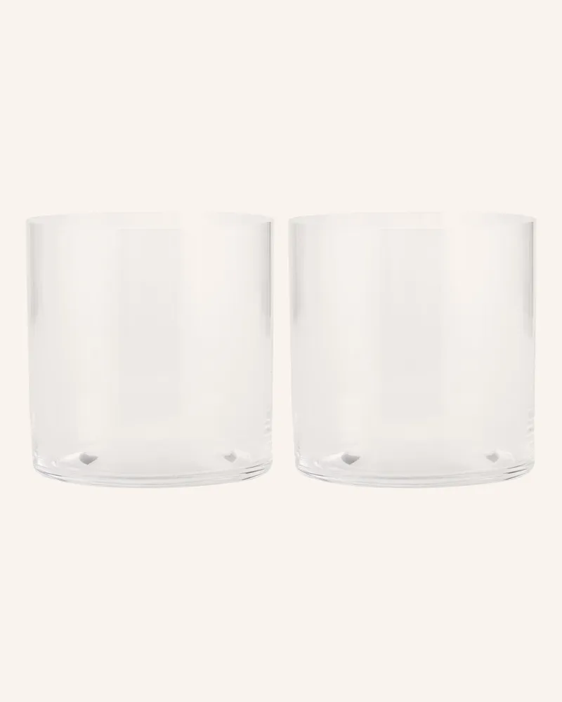 Riedel 2er-Set Trinkgläser h2o transparent Weiss