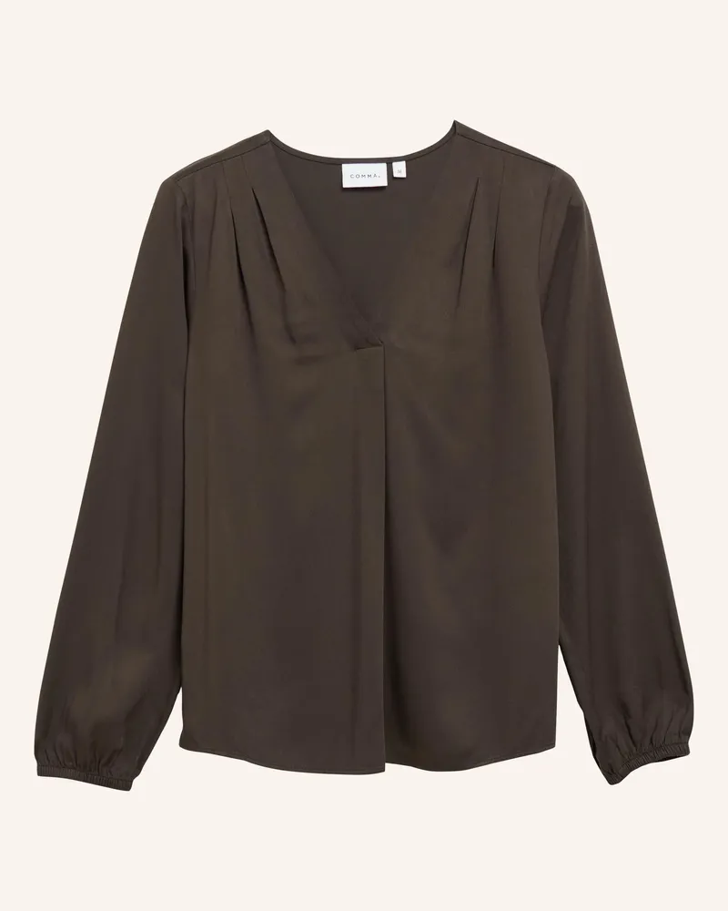COMMA Blusenshirt braun Braun