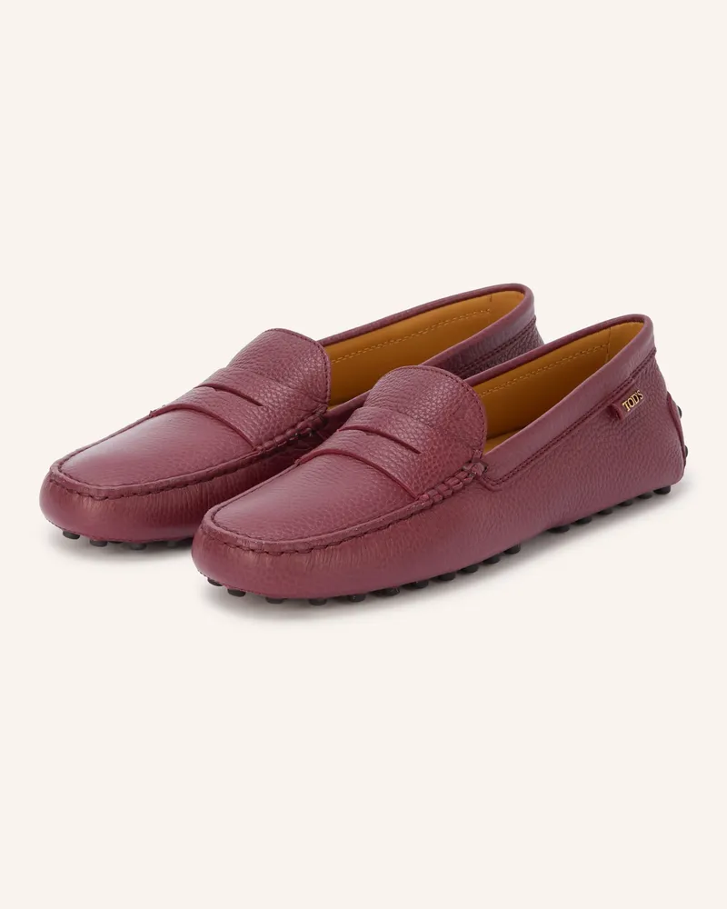 TOD'S Penny-Loafer Gommino 22l rot Dunkelrot