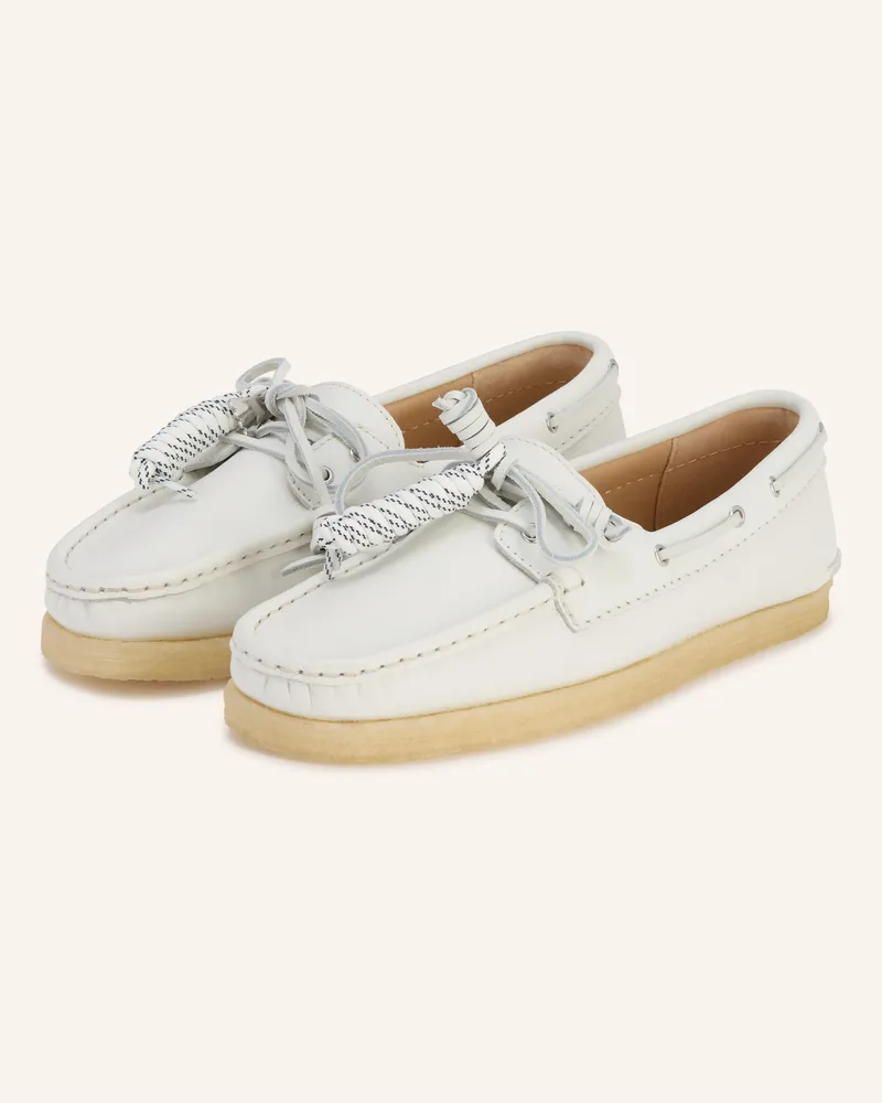 Clarks Bootsschuhe Godney weiss Weiss