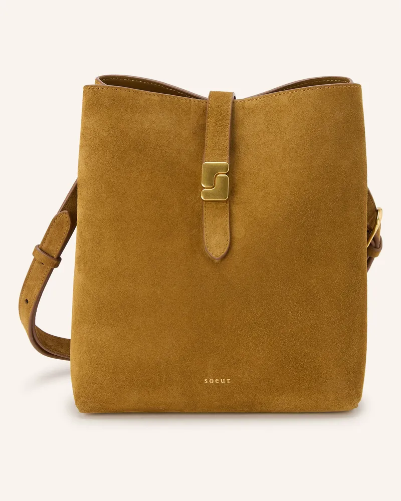 Soeur Schultertasche Bello braun Camel