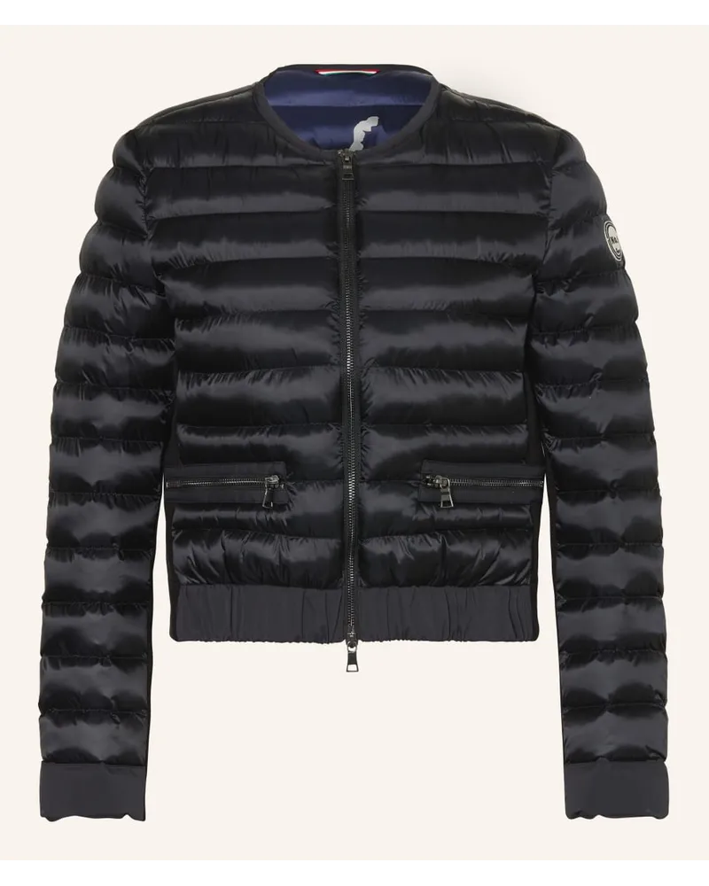 No. 1 Como Steppjacke BARI im Materialmix Schwarz