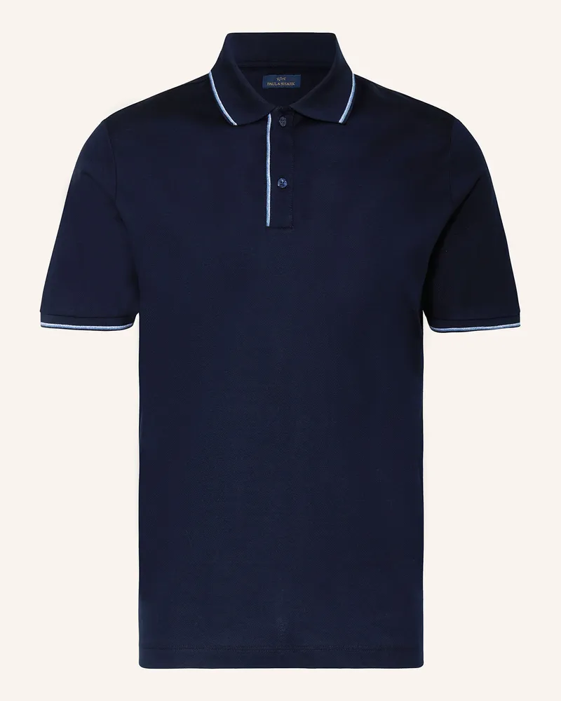 Paul & Shark Piqué-Poloshirt Dunkelblau