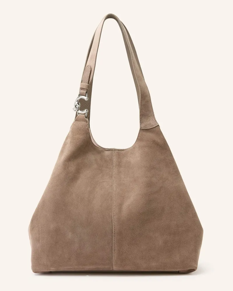 Coccinelle Hobo-Bag Mit Pouch beige Beige