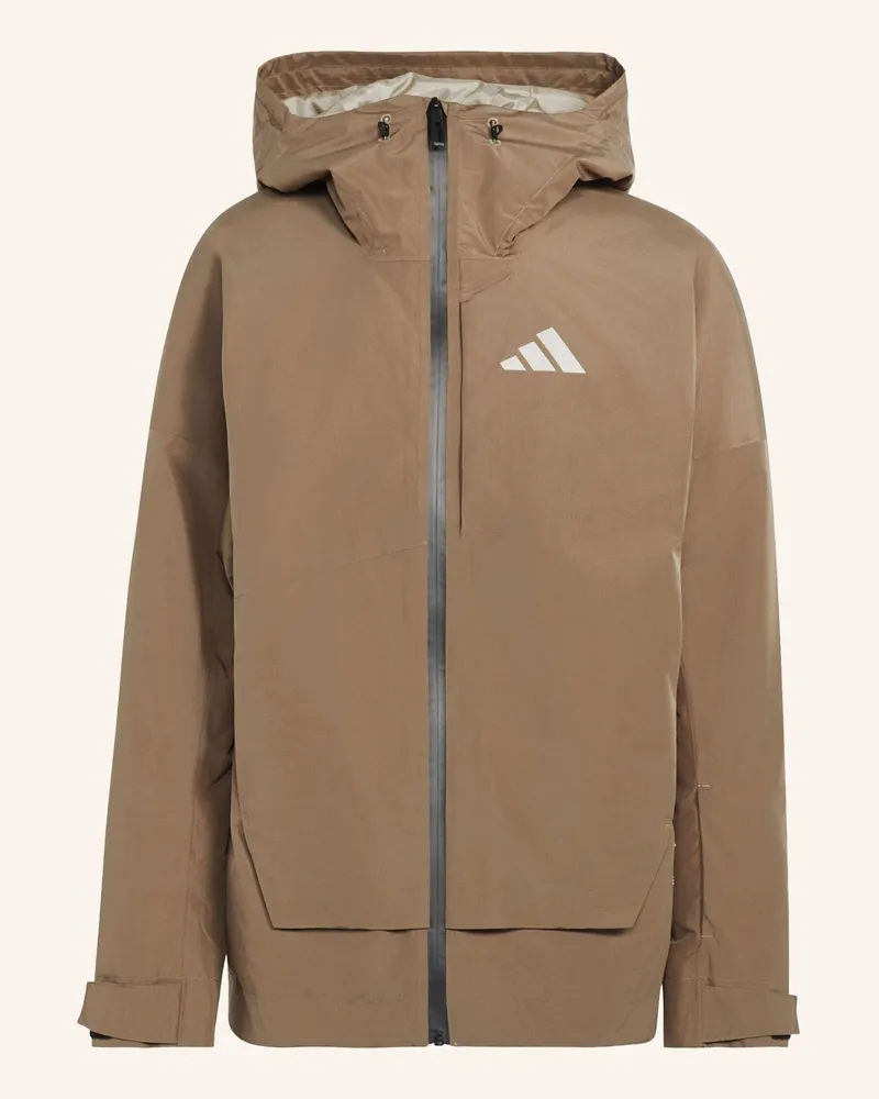 adidas Terrex Xploric Climaproof Isolationsjacke, 2-Lagig braun Braun