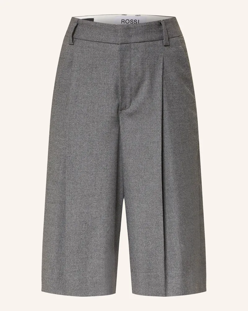 Rossi Flanell-Bermudas Devin grau Dunkelgrau
