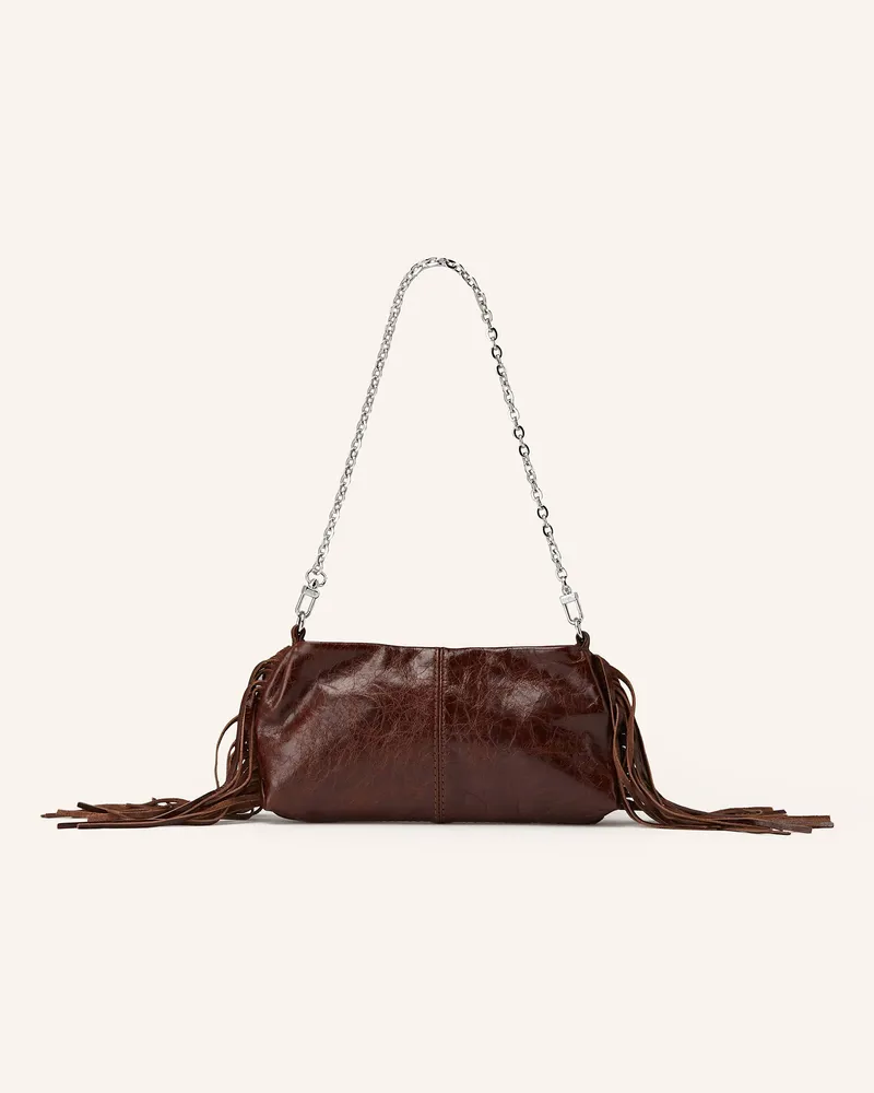 Maje Handtasche Dunkelbraun